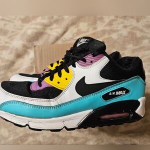 Nike air max 90 Black Bright Violet White